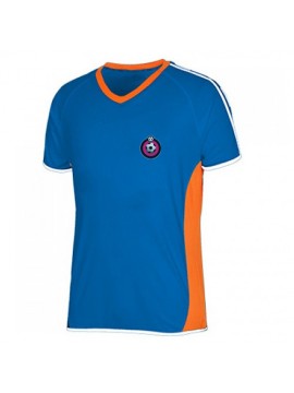 blue football player t-shirt